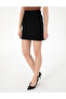Black Slim Fit Woven Skirt 50314082 -Vr046 - 2
