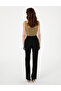 Black Fabric Trousers 50300025 -Vr046 - 4