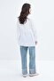 Women's Shirt with Thin Belt S51304A0 - 5