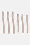 6 Pieces Touch Up Razors, Off White