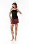 Basic Strapless Bustier with Side Slits - 3