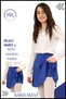 Girl's Pleated Skirt with High Waist and Shorts Inside, Diving Fabric, School-Play-Sports-Activity Cobalt Blue 4103 - 5