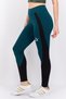 Women Sportswear Fit Training Leggings, Green - 2