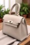 Women's Mink Front Lock Hand and Shoulder Bag Ry429 - 2