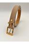 2cm Blindfolded Gold Buckle Women's Belt Trouser Belt Dress Belt Shirt Belt Coat Belt