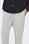 Only & Sons for Men Onslinus Linen and Cotton Blended Tapered Fit Leg Pants 22024 - 3