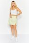 Women Sportswear Fit Training Skirt, Lime - 4