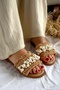 Mila Taba Pearl Detail Women's Slippers - 2