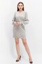 Women Velvet Mini Dress, Grey - 4