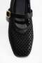 Perforated Mary Jane ballet pumps - 2