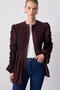 Zipped Jacket with Drawstring - 3