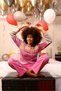 Fashion Line Women's Long Sleeve Combed Cotton Pajamas Suit 4202 - 5