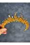 إكسسوار الحناء لتيارا الزفاف المطرز بالخرز من Likya