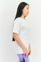 Women Sportswear Fit Short Sleeve Outdoor Top, White - 2