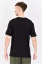 Men Relaxed Fit Short Sleeve Outdoor T-Shirts, Black/White - 4