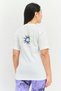 Women Sportswear Fit Short Sleeve Outdoor Top, White - 3