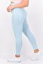 Women Sportswear Fit Training Leggings, Blue - 3