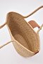 Duffy Handmade Straw Tote Bag with Lid Mink - 5