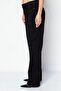 Women Relaxed Fit Plain Denim Jeans, Black - 3