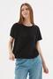 Brown Flowy Viscose Crop Blouse - 2