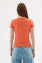 Short Sleeve T-Shirt Coral - 4