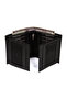 Men's Genuine Leather Wallet and Card Holder - Black - 3