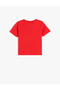 Tiger Printed Crew Neck Short Sleeve Cotton T-Shirt - 2
