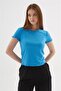 Short Sleeve T-Shirt Cobalt Blue - 3