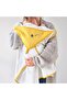 GRÖNFINK Baby towel with hood, yellow, 80 x 80 cm - 4