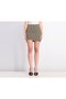 Women Animal Print Mini Skirt, Multicolor