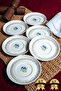 Mimosa Set of 6 Porcelain Tea Plates - 3