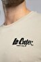 Rinaldo Men's 100% Cotton O-Neck T-Shirt Beige - 5