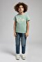 Londonlogo Boys' 100% Cotton T-Shirt Mint