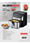 Digital Air Fryer  6 L 1500 W OMAF2346R Black and Silver - 8
