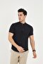 Short Sleeve Judge Collar100% Cotton Linen Texture Slim Fit Shirt - 2