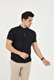 Short Sleeve Judge Collar100% Cotton Linen Texture Slim Fit Shirt - 4