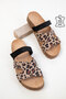 Beige Lepaor-Black Genuine Leather Women's Slippers 20525 - 3