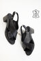Black Genuine Leather Women's Classic Heeled Shoes 20546 - 3