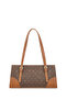 Coffee Monogram Women's Shoulder Bag 05Po25Y2047 - 4