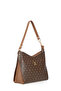 Coffee Monogram Women Shoulder Bag 05Po25Y2068 - 4