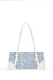 Blue Monogram Women's Shoulder Bag 05Po25Y2047 - 6