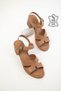 Mink Genuine Leather Women's Classic Heeled Shoes 20517