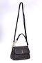 Khaki Black Women's Shoulder Bag 05Po24Y1969 - 2