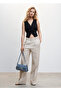 Straight Cut Linen Trousers - 8