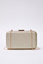 Altın Simli Abiye Kadın Şık Mini Boy Clutch El Çantası TAKSS25OC00065