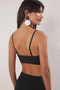 Siyah Üçgen Kaplı Bikini Üstü TBESS25BU00049 - 4