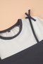 Ecru Girls' Cotton Athlete Detailed Ribbon Knitted T-Shirt Tkdss25Ts00114 - 2