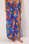 Mixed Pattern Maxi Woven 100% Cotton Maxi Beach Pareo Tbess25Pr00012 - 3