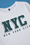 Ecru Boy's 100% Cotton Slogan Printed Short Sleeve Knitted T-Shirt Tkdss25Ts00099 - 3