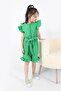 Girl Child Belt Stretchy Fabric 4-12 Years Old Jumpsuit
